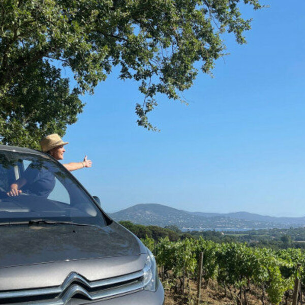 1/2 Journée en mini van, circuit partagé oenologique depuis St-Tropez