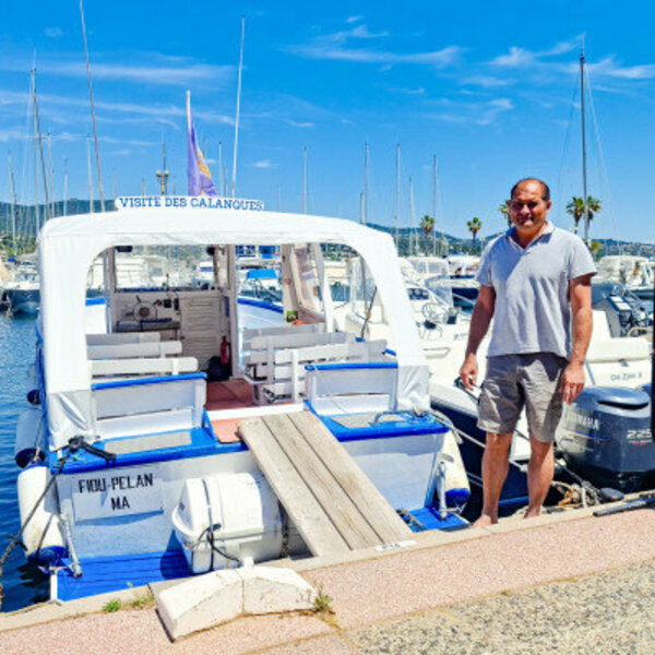 Balade en mer : circuit les Calanques Rayol, Cavalaire 1h10