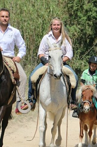 Randonnée à cheval ou à poney 2h